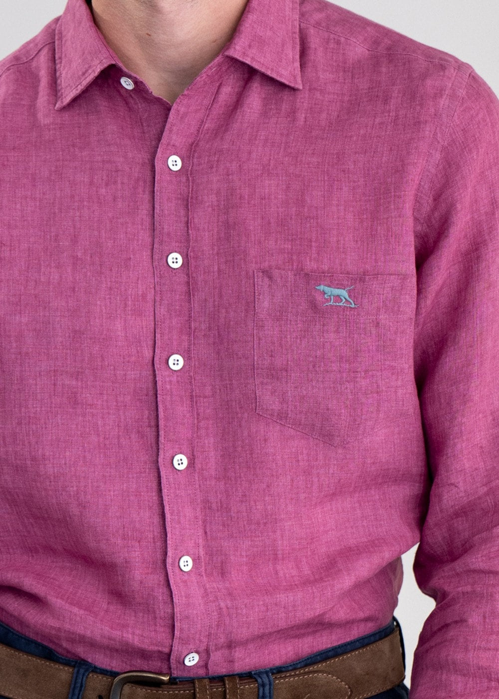 Coromandel Shirt - Berry - 5