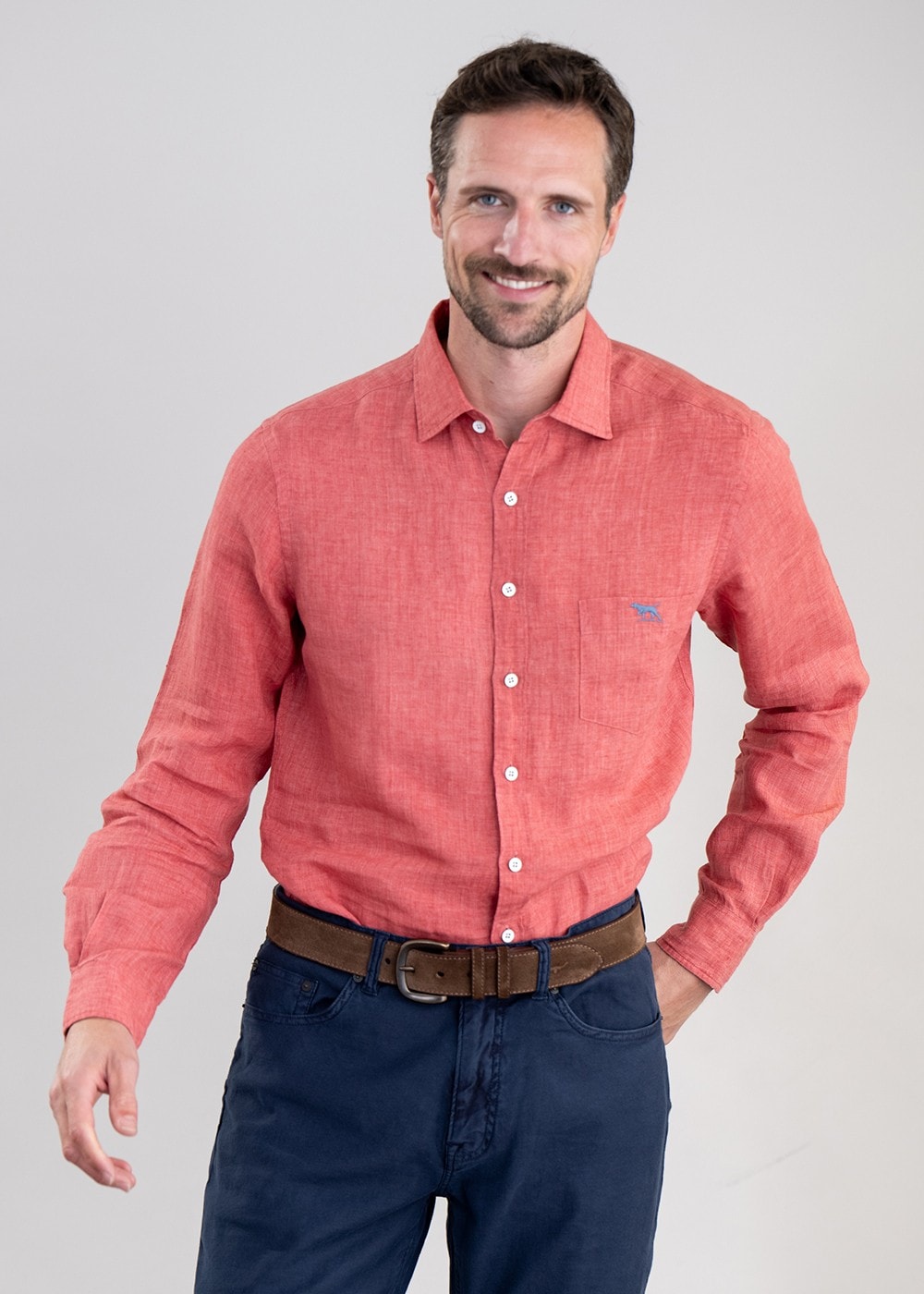 Coromandel Shirt - Redwood - 3