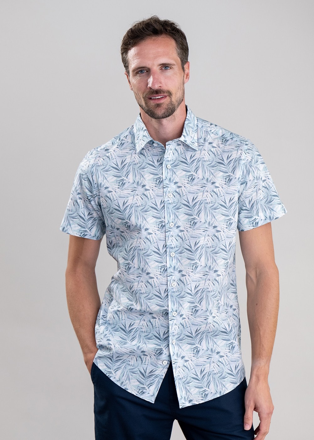 Cherry Tree Bay Shirt - Sky - 3