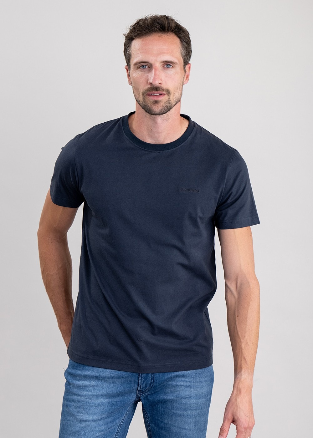 Trevone T-Shirt - Navy - 1