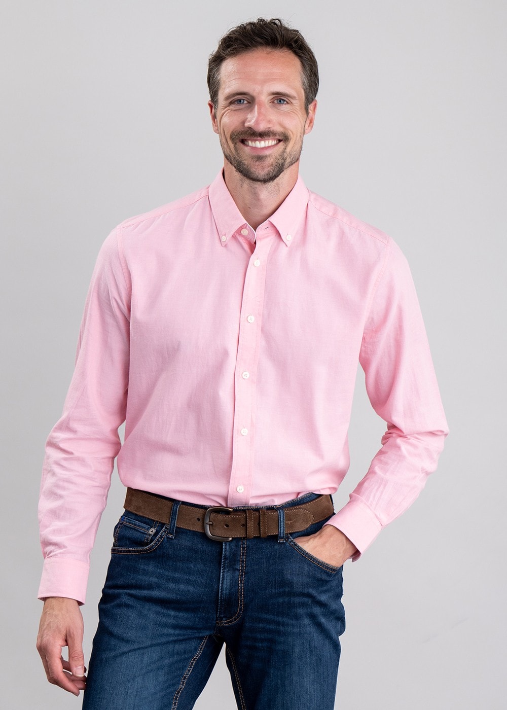 Titchwell Tailored Shirt - Flamingo - 3