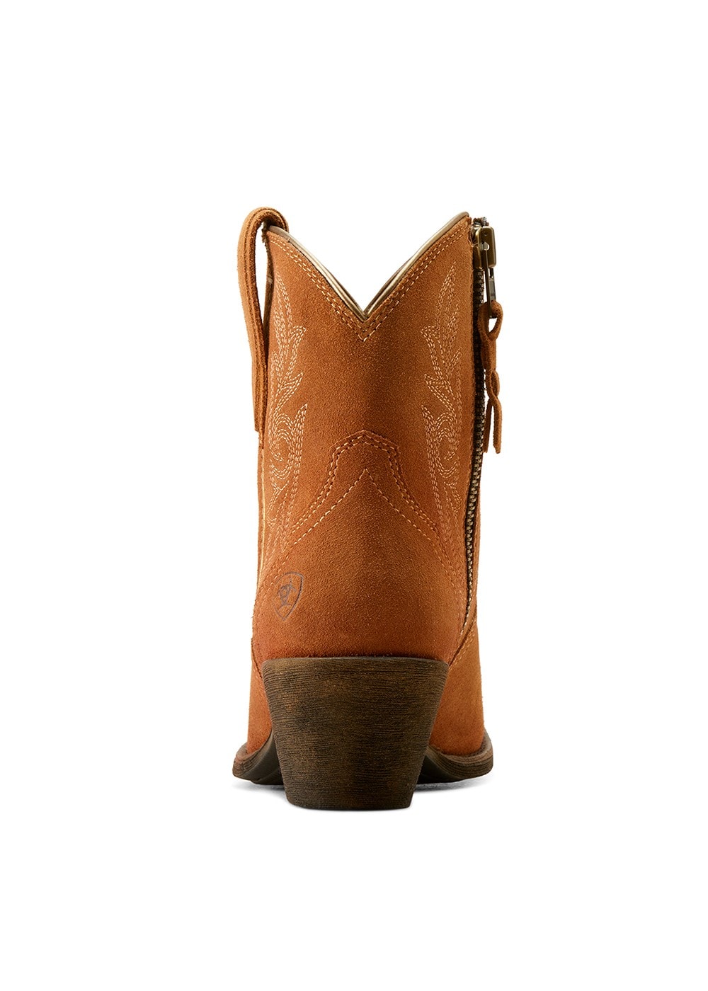 Harlan Western Boots - Walnut Suede - 7