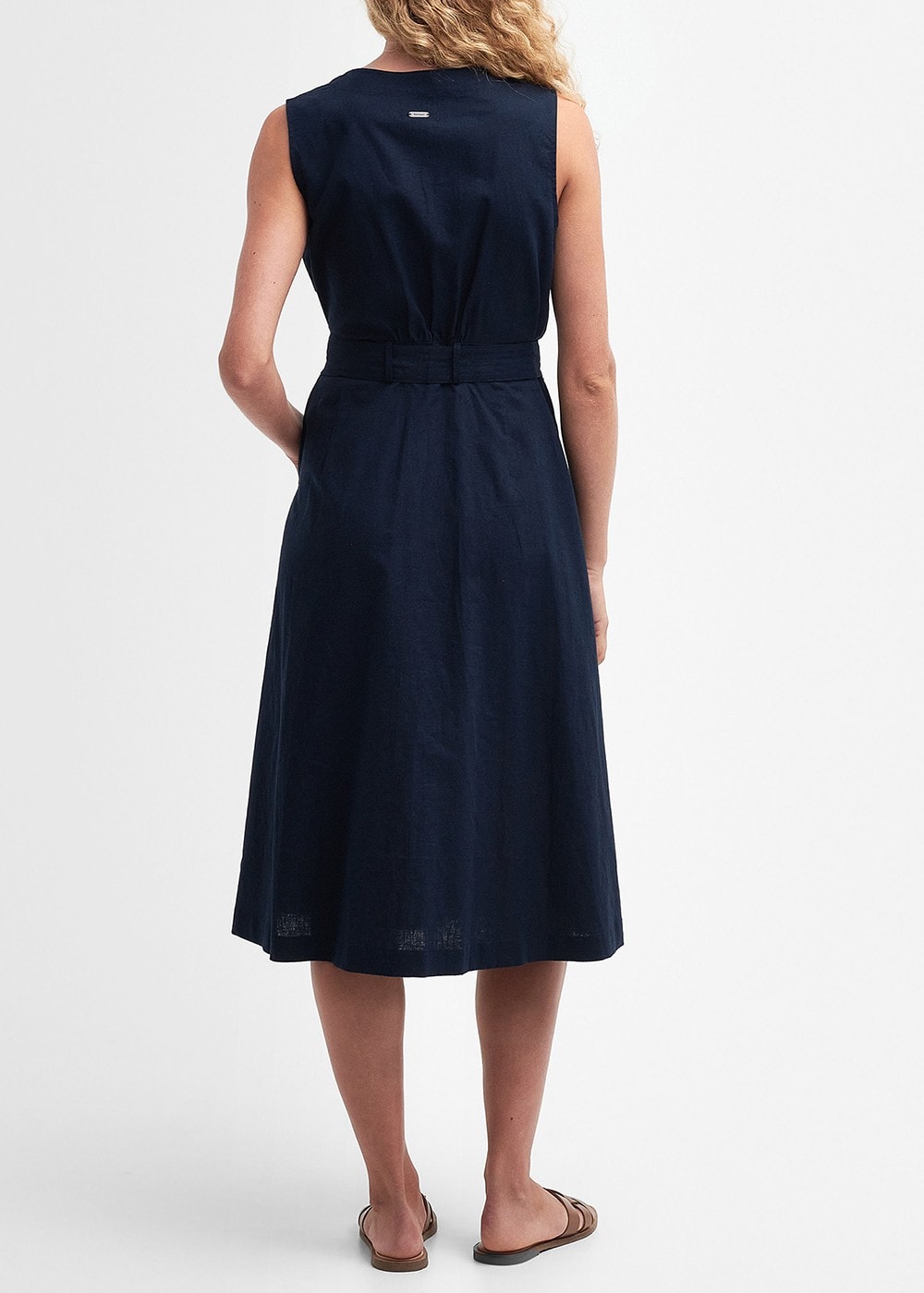 Rutherglen Midi Dress - Navy - 5