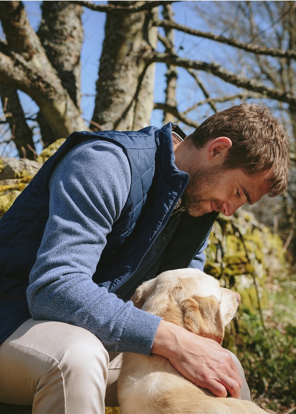 Whitfield Half Zip Sweater - Navy - 9