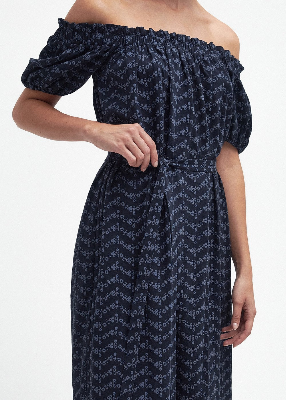 Hollowtree Dress - Navy - 5