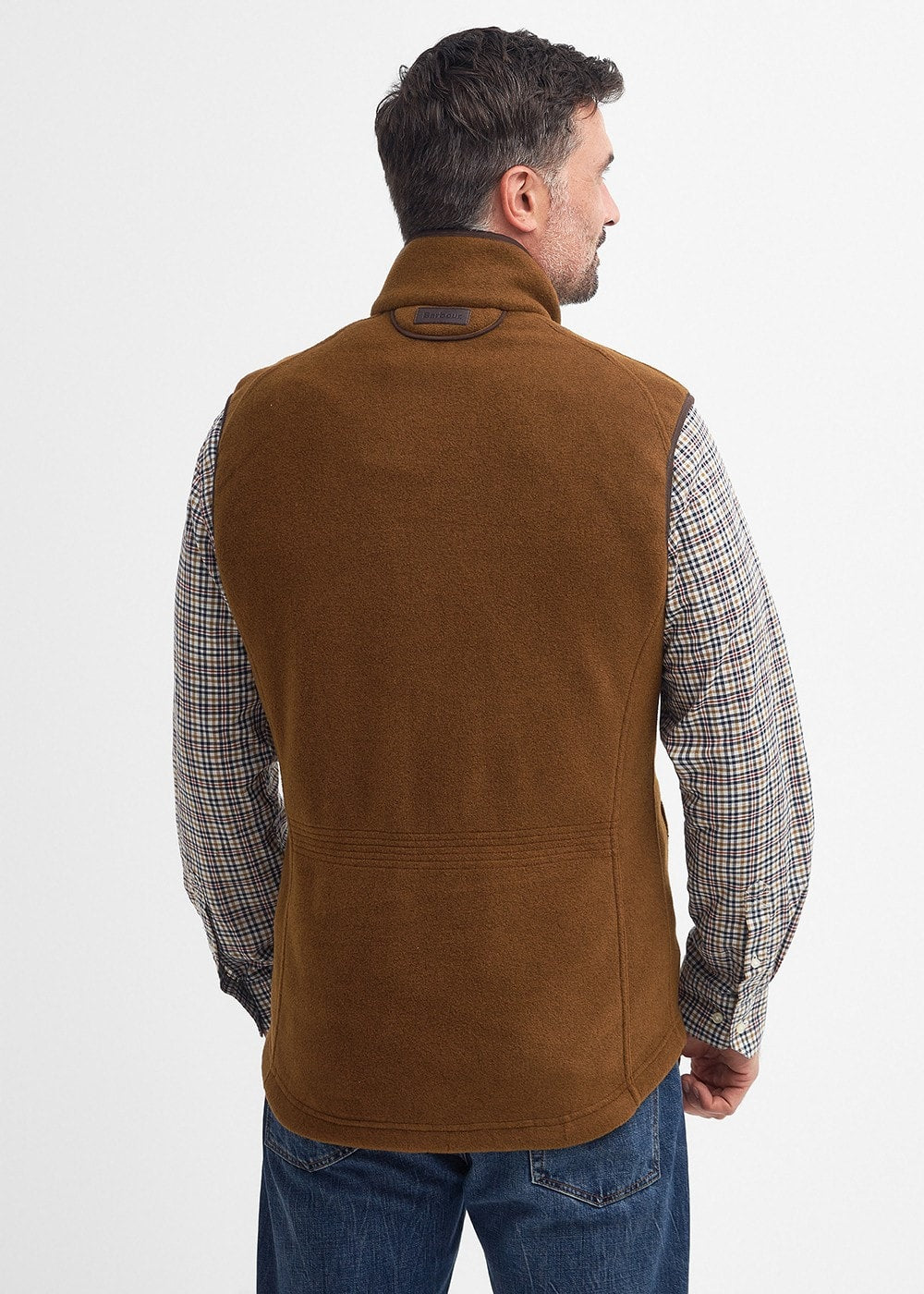 Langdale Fleece Gilet - Rust Brown - 2