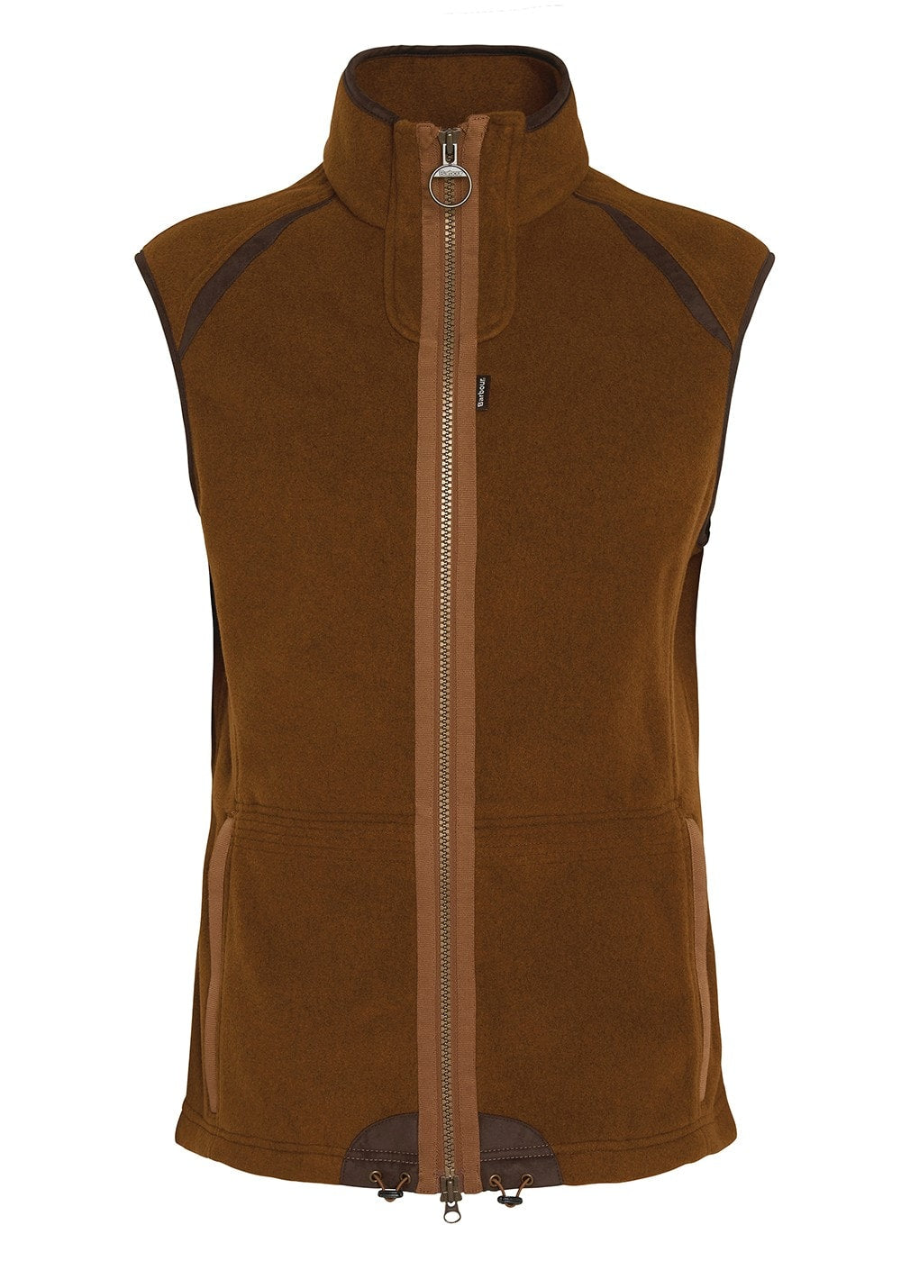 Langdale Fleece Gilet - Rust Brown - 8