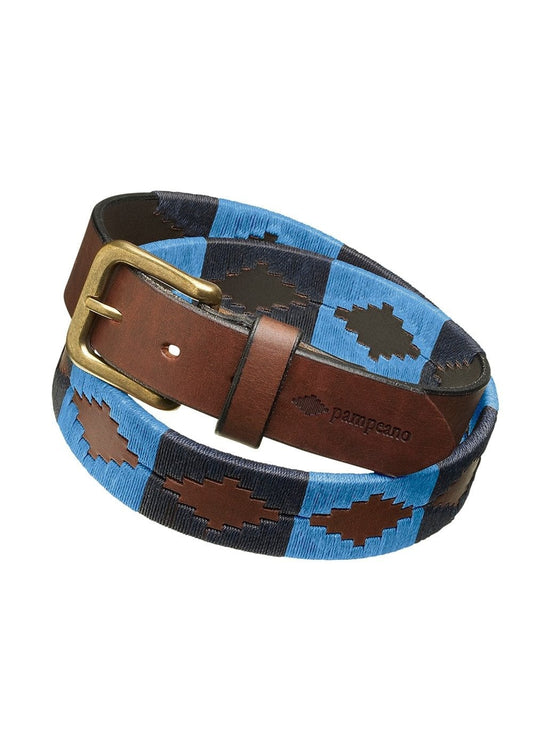 Azules 1.5" Polo Belt - Navy and Saphire Blue - 1