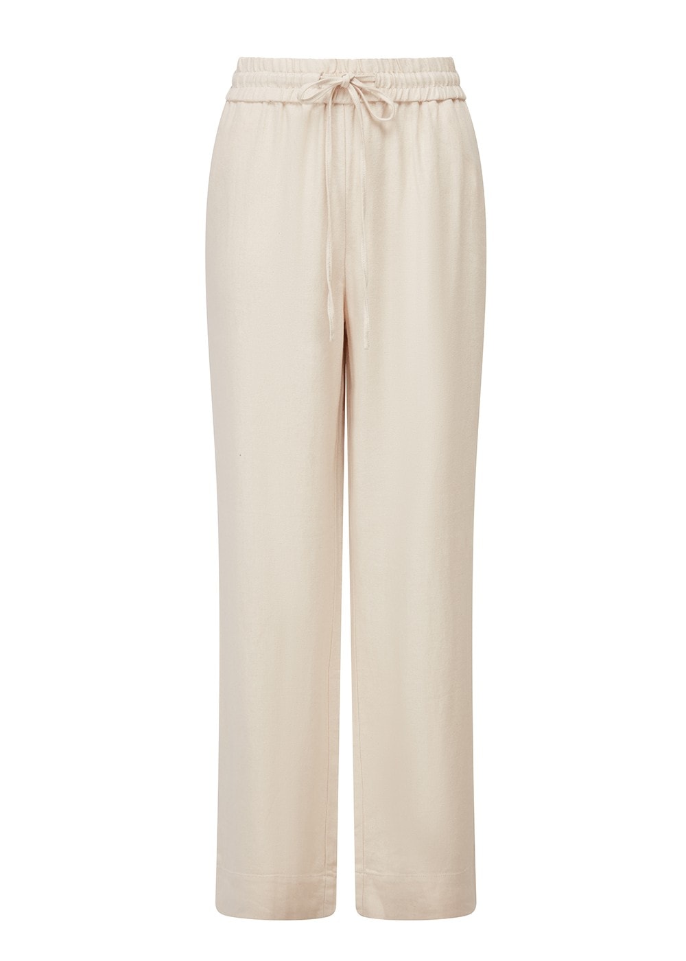 Daphne Linen Trousers - Oat - 6