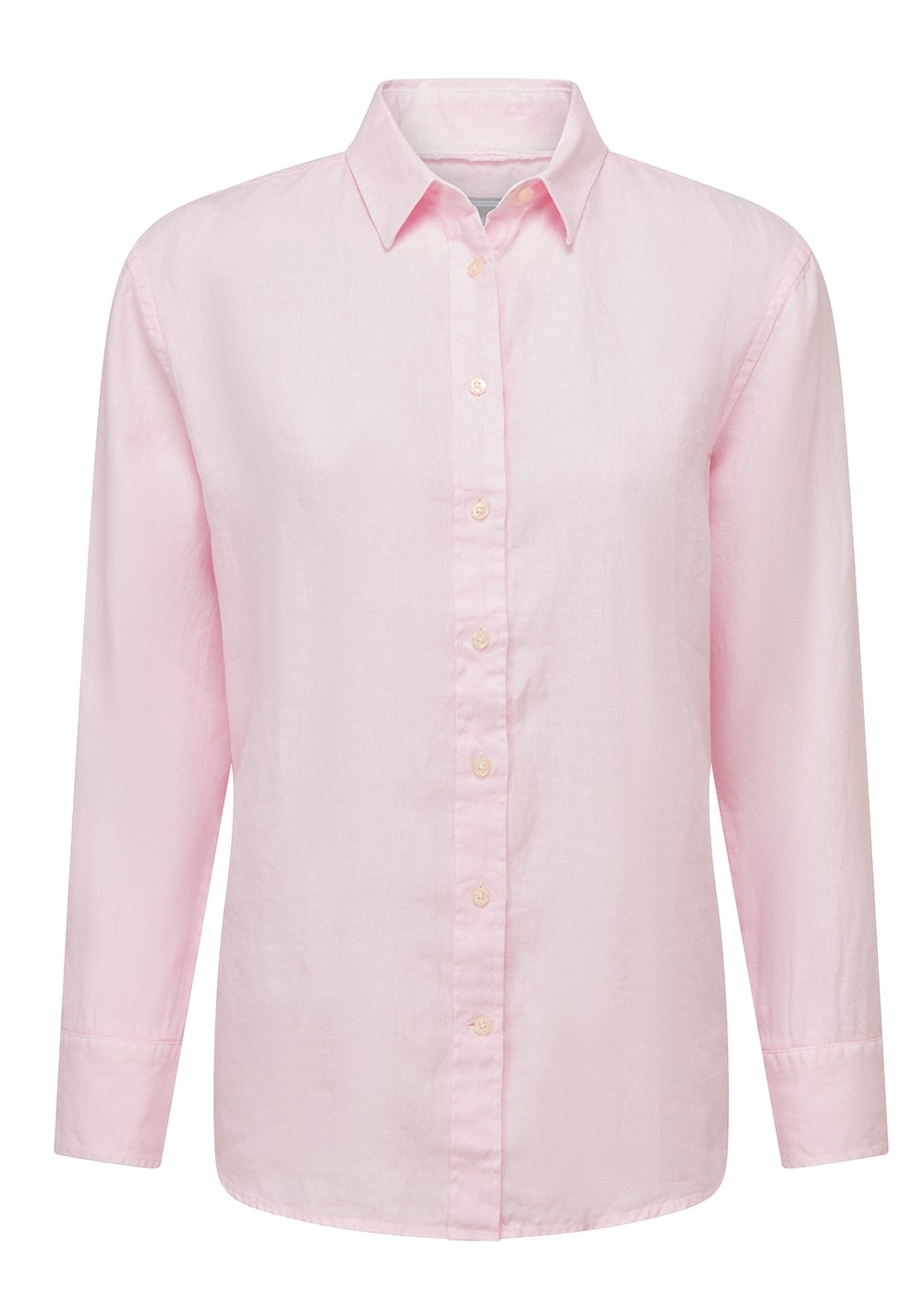 Salthouse Linen Shirt - Pale Pink - 7