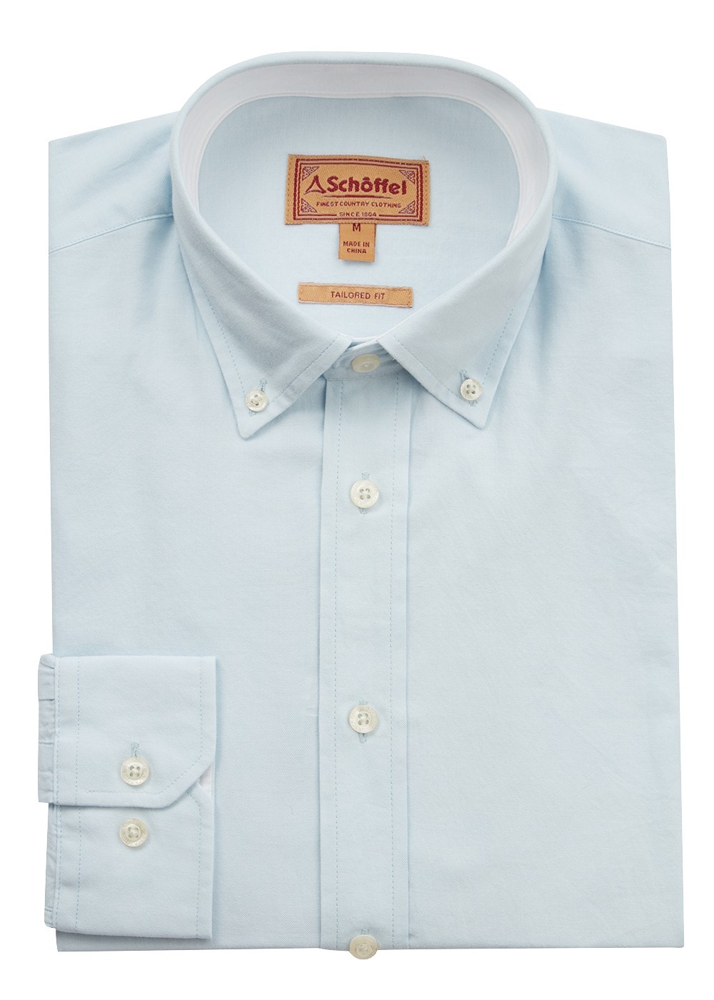 Titchwell Tailored Shirt - Pale Blue - 9