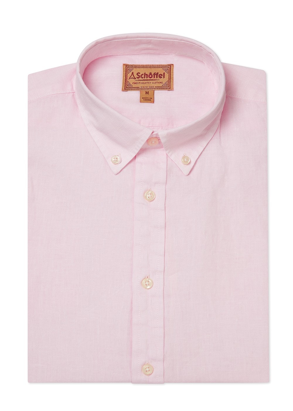 Walsingham Linen Shirt - Pale Pink - 5