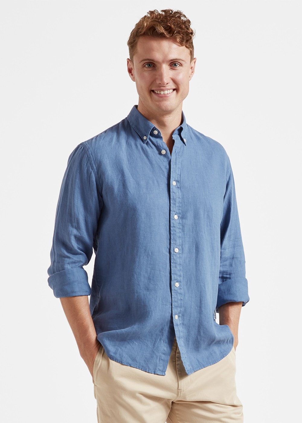 Walsingham Linen Shirt - French Navy - 1