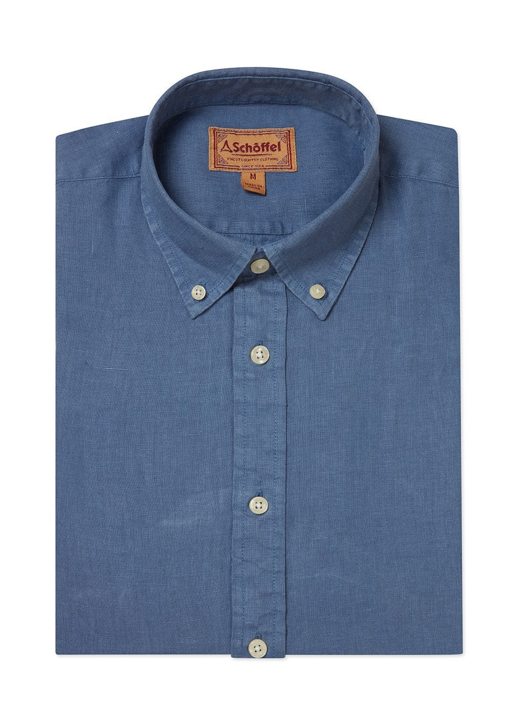 Walsingham Linen Shirt - French Navy - 4