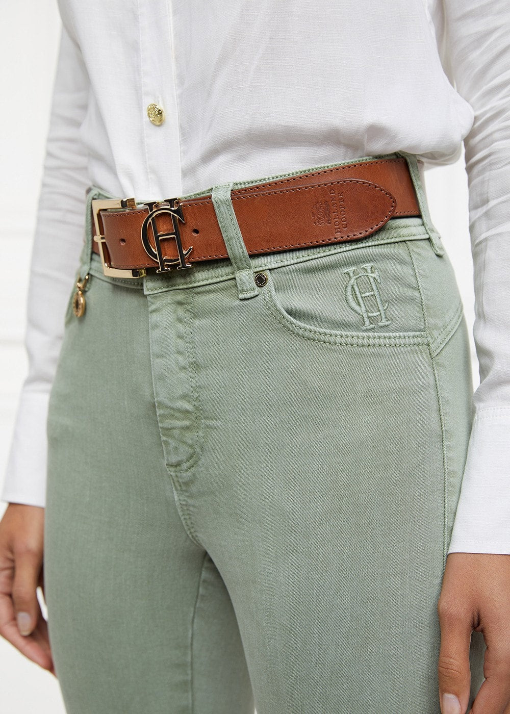 Jodhpur Jeans - Sage - 4