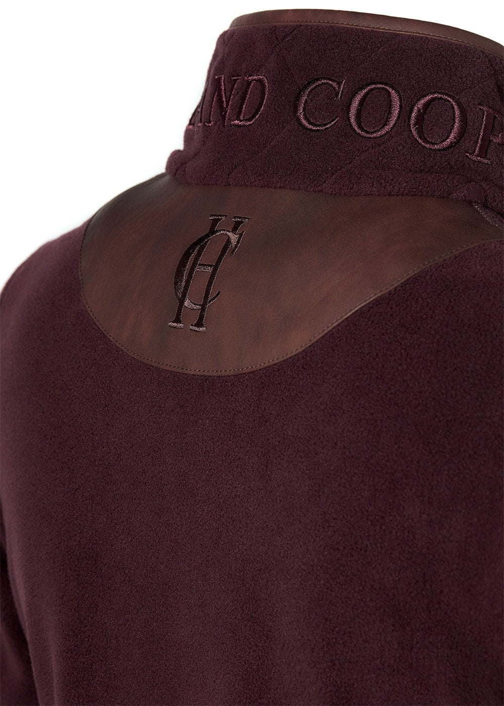 Country Fleece Half Zip - Mulberry - 8