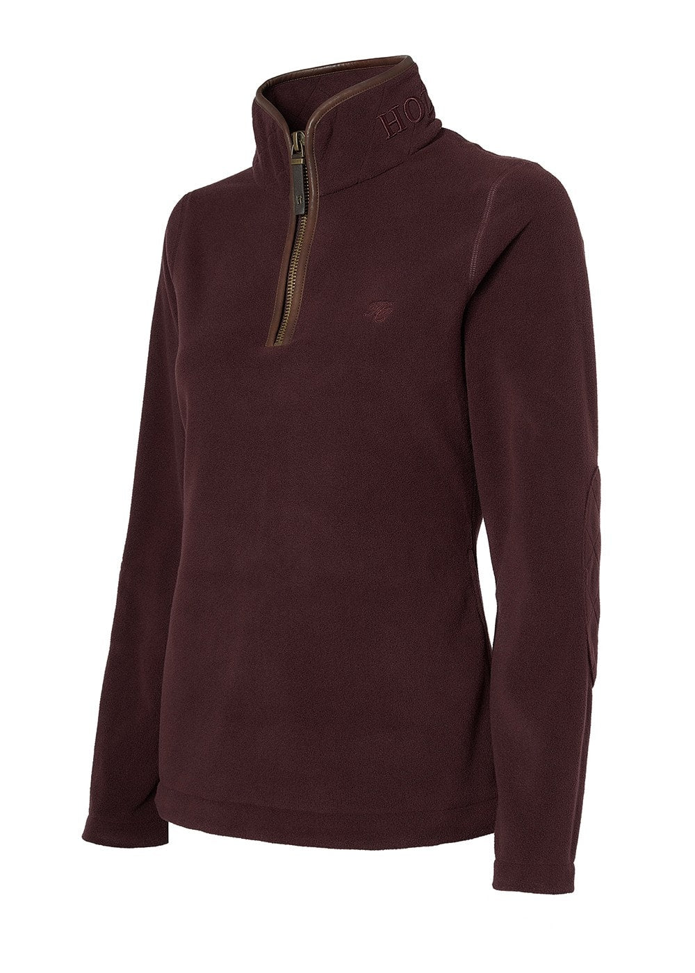 Country Fleece Half Zip - Mulberry - 10