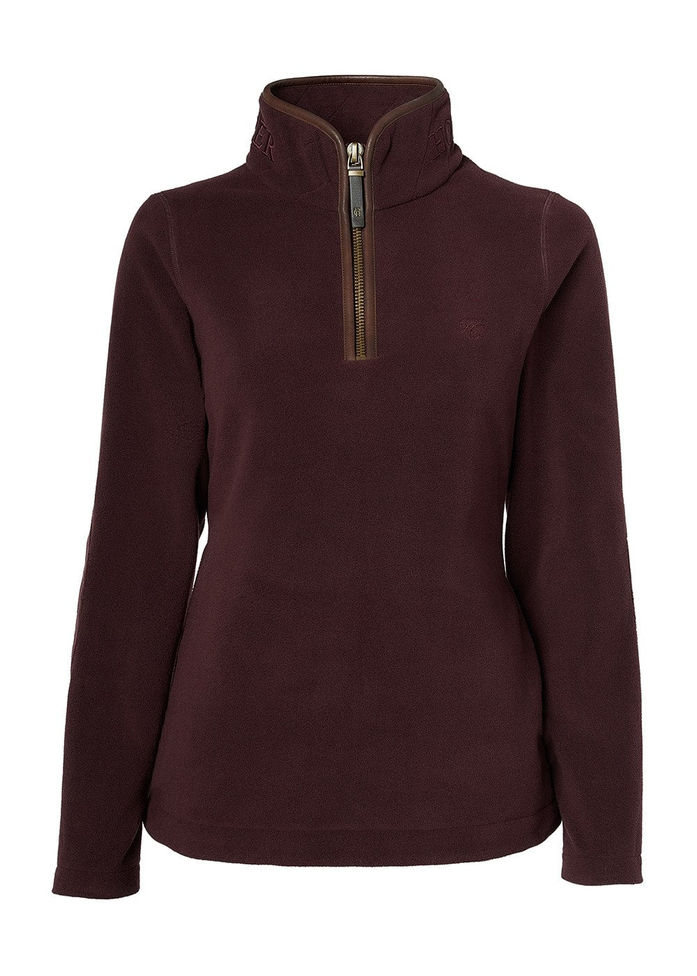 Country Fleece Half Zip - Mulberry - 5