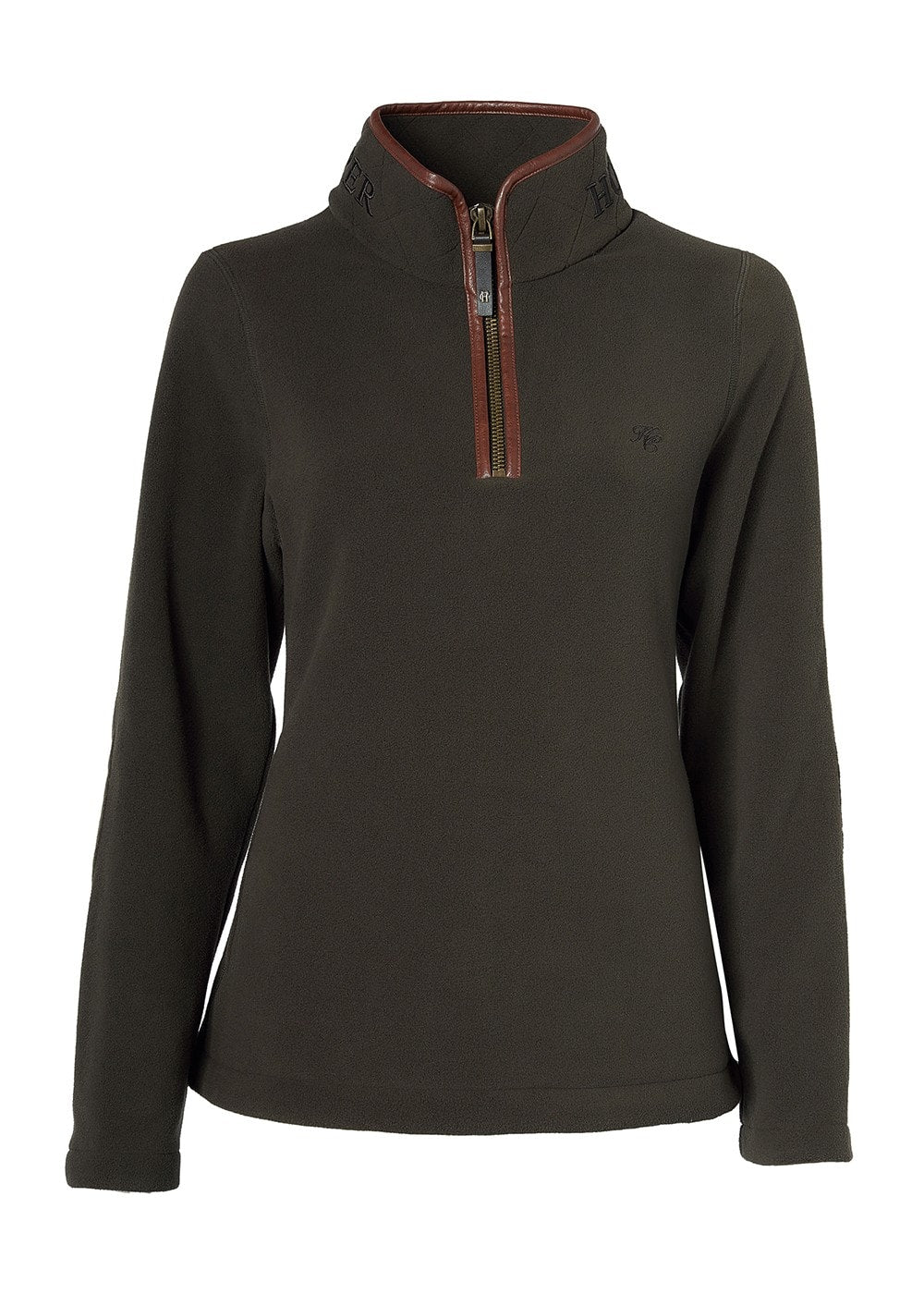 Country Fleece Half Zip - Khaki - 6