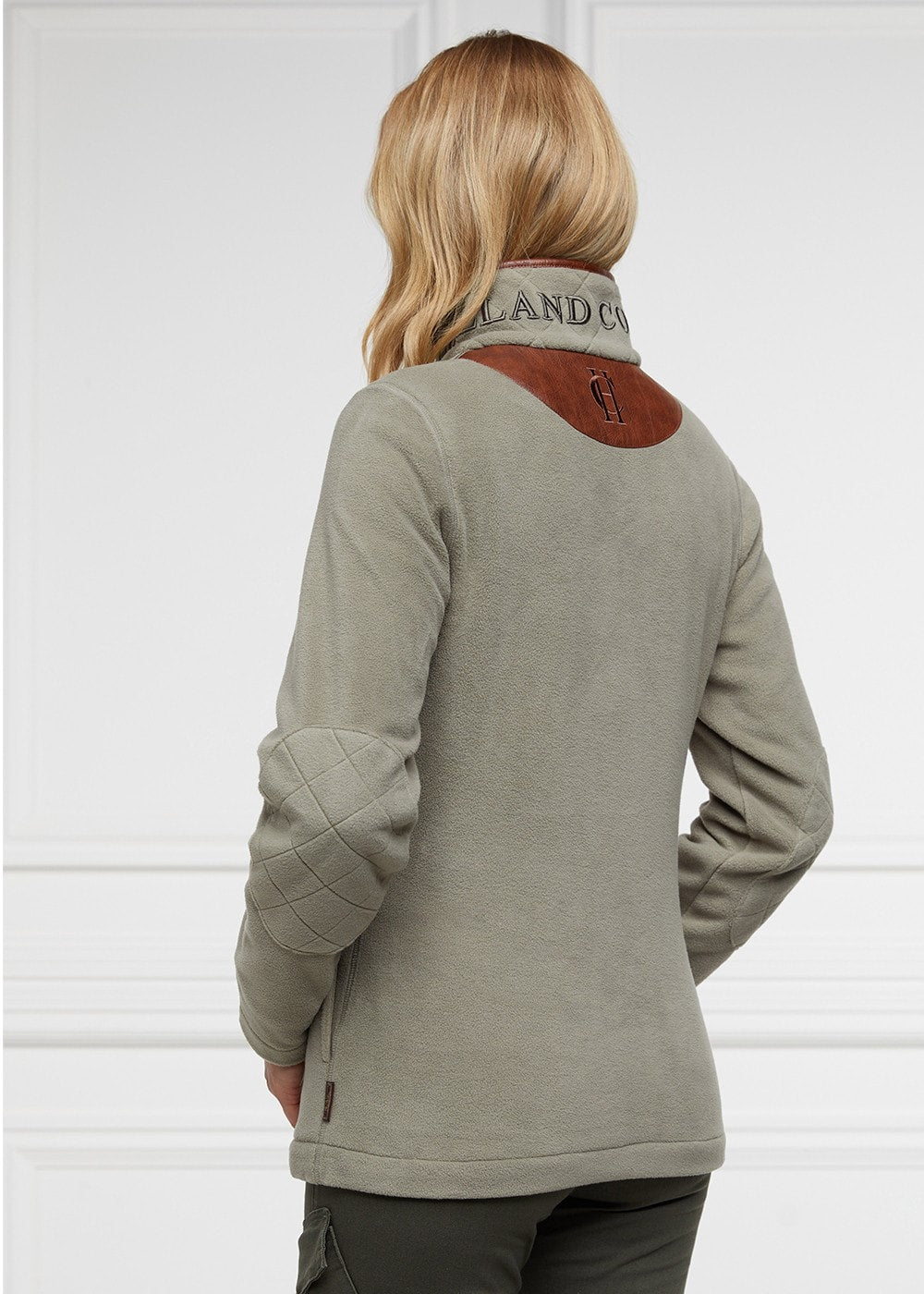 Country Fleece Half Zip - Sage - 4