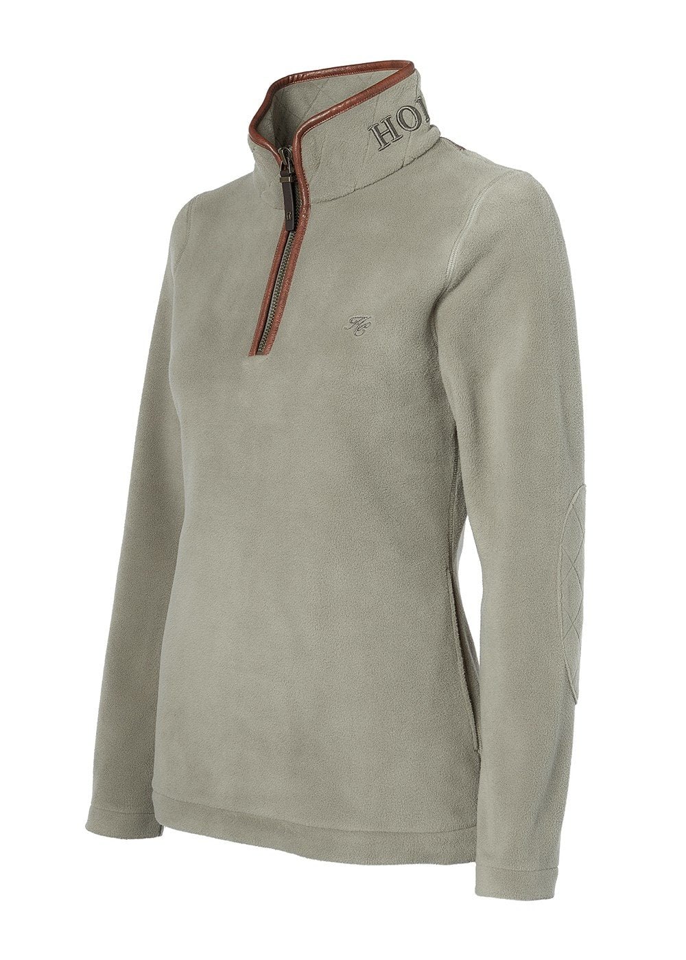 Country Fleece Half Zip - Sage - 9