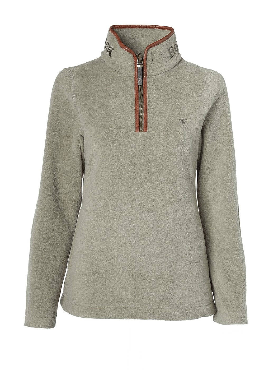 Country Fleece Half Zip - Sage - 5