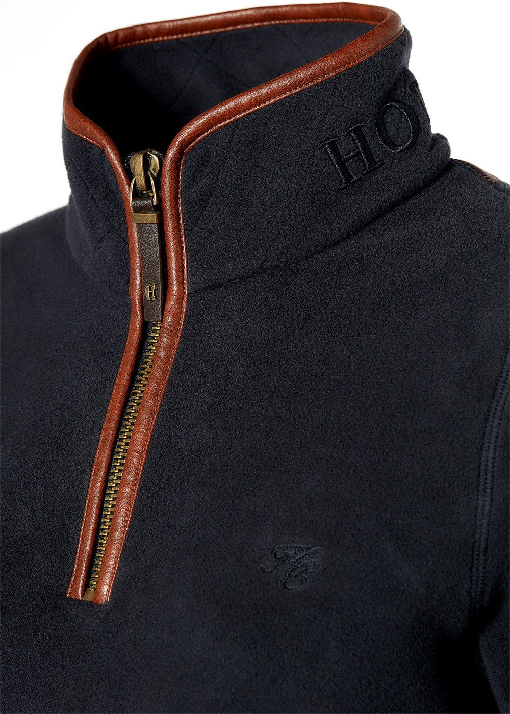 Country Fleece Half Zip - Ink Navy - 6