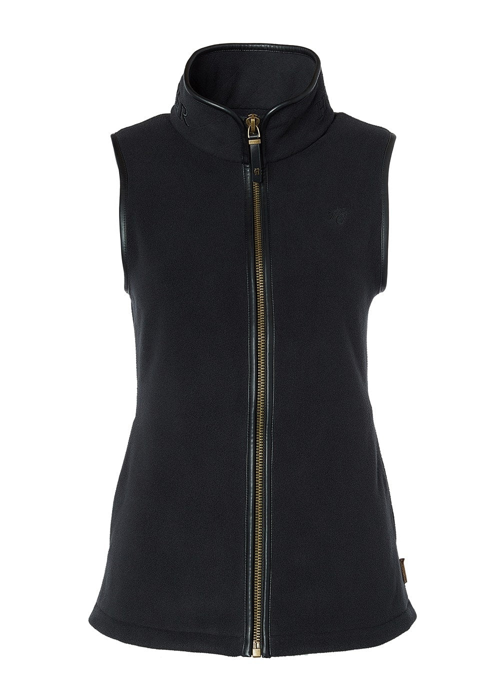 Country Fleece Gilet - Black - 8