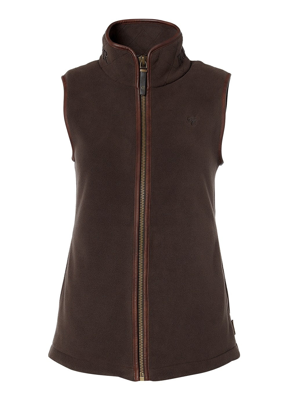 Country Fleece Gilet - Chocolate - 8