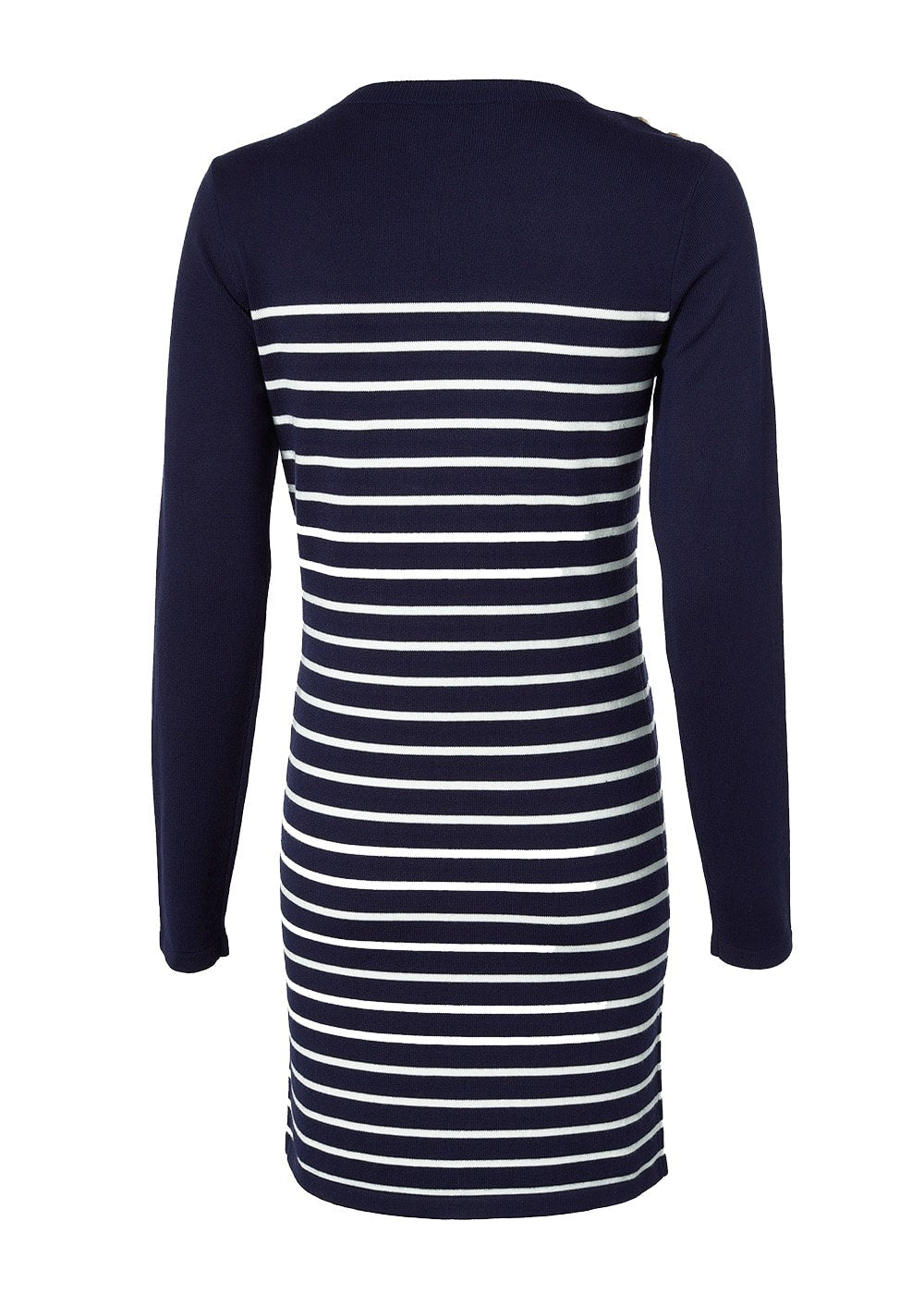 Natalia Mini Dress - Ink Navy Stripe - 6