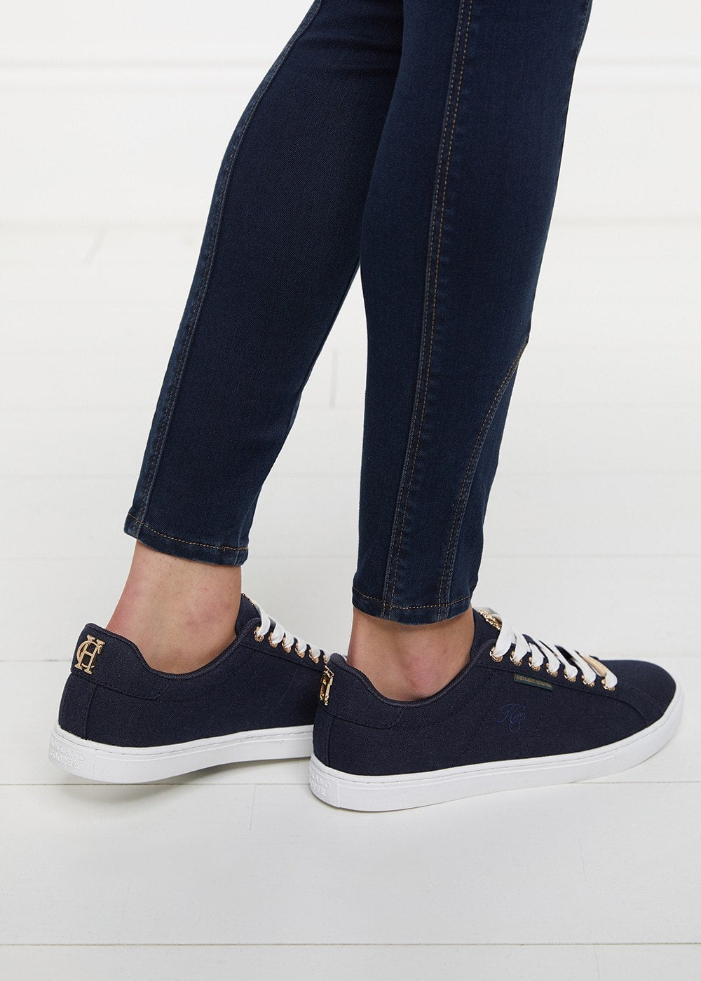 Chelsea Court Trainers - Ink Navy - 6