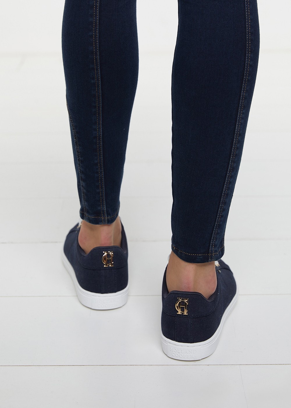 Chelsea Court Trainers - Ink Navy - 7