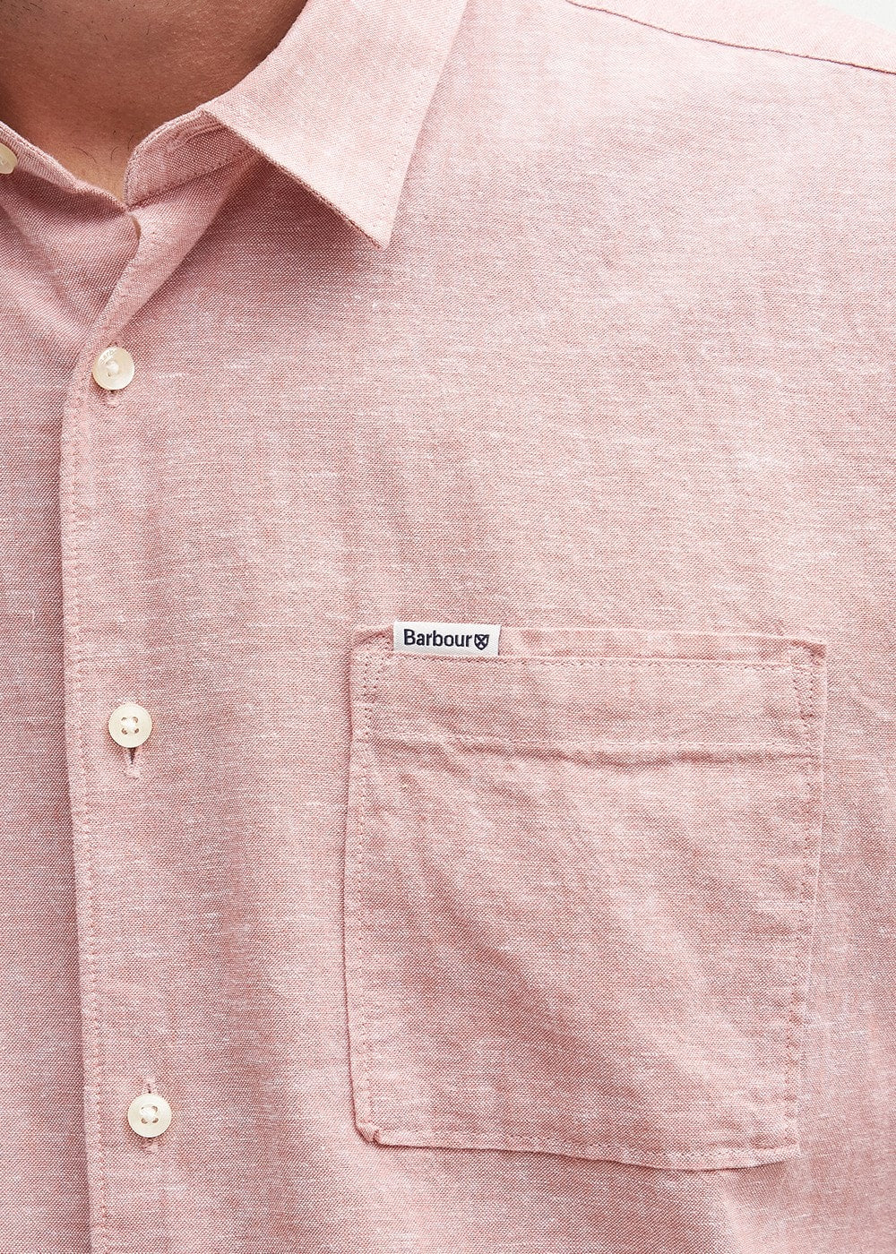 Nelson Short Sleeved Summer Shirt - Pink Clay - 6