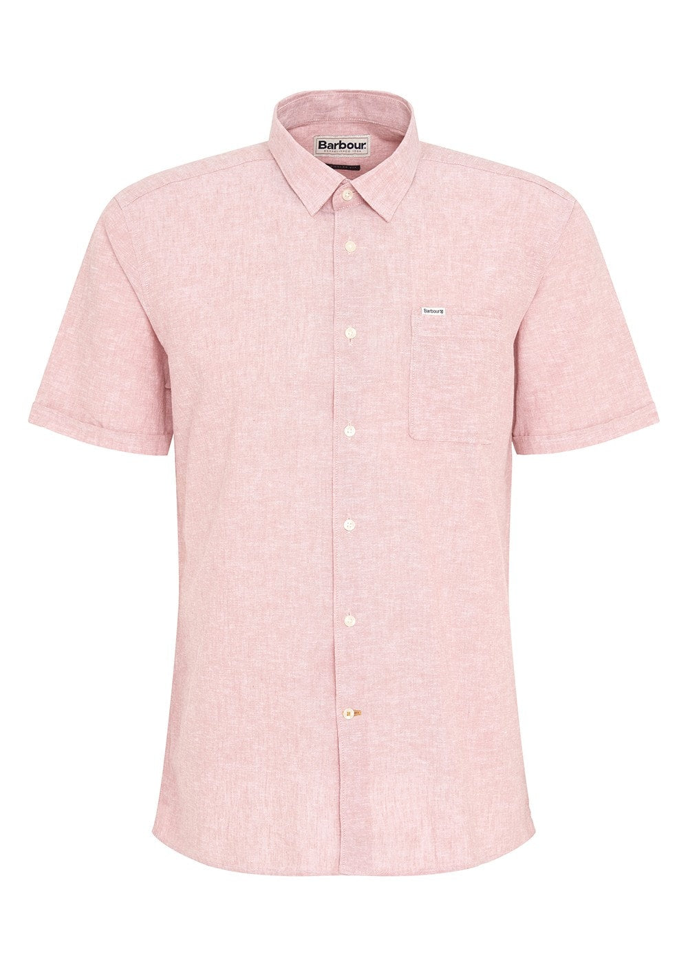 Nelson Short Sleeved Summer Shirt - Pink Clay - 7