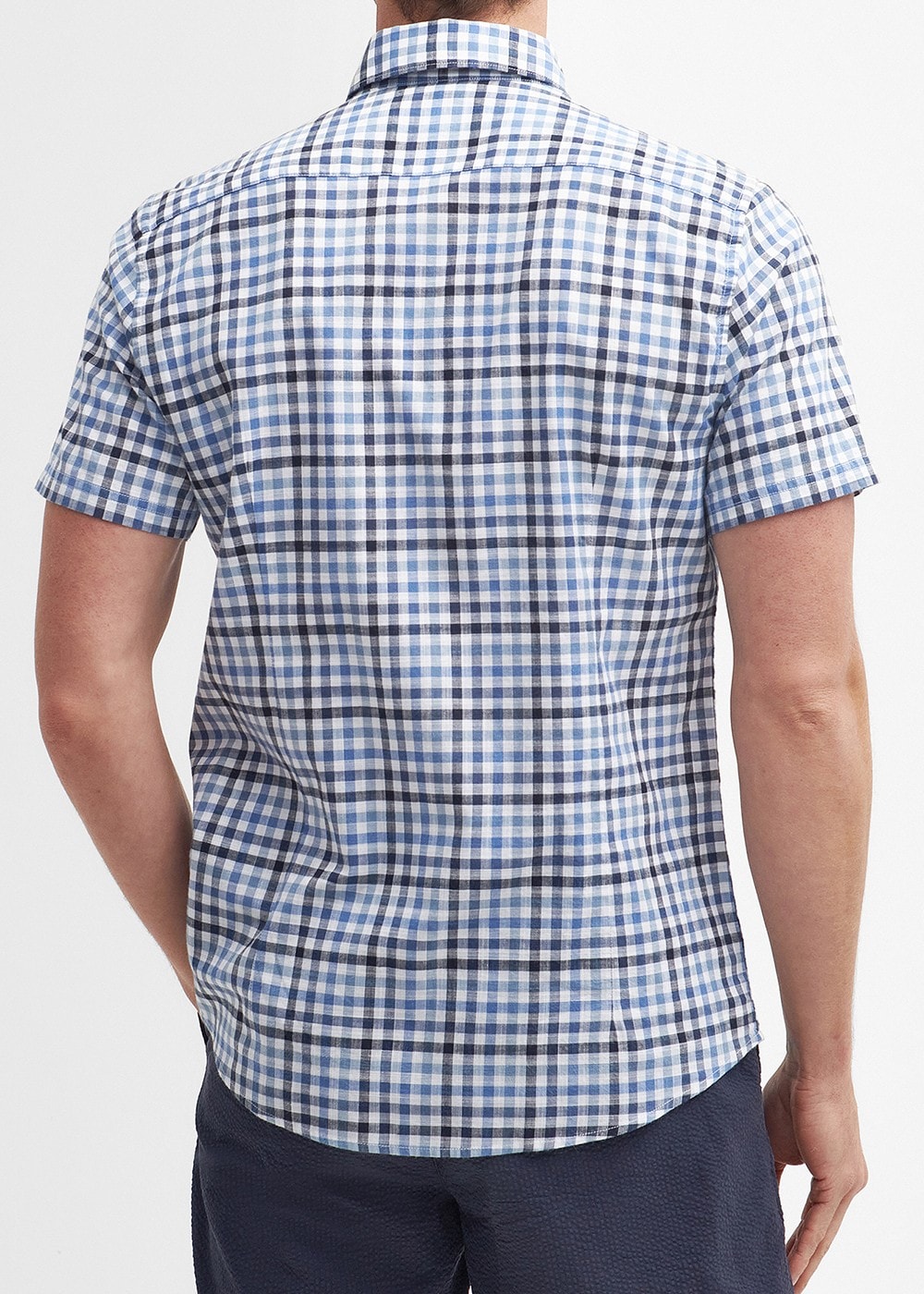 Kinson Short Sleeved Shirt - Navy - 4