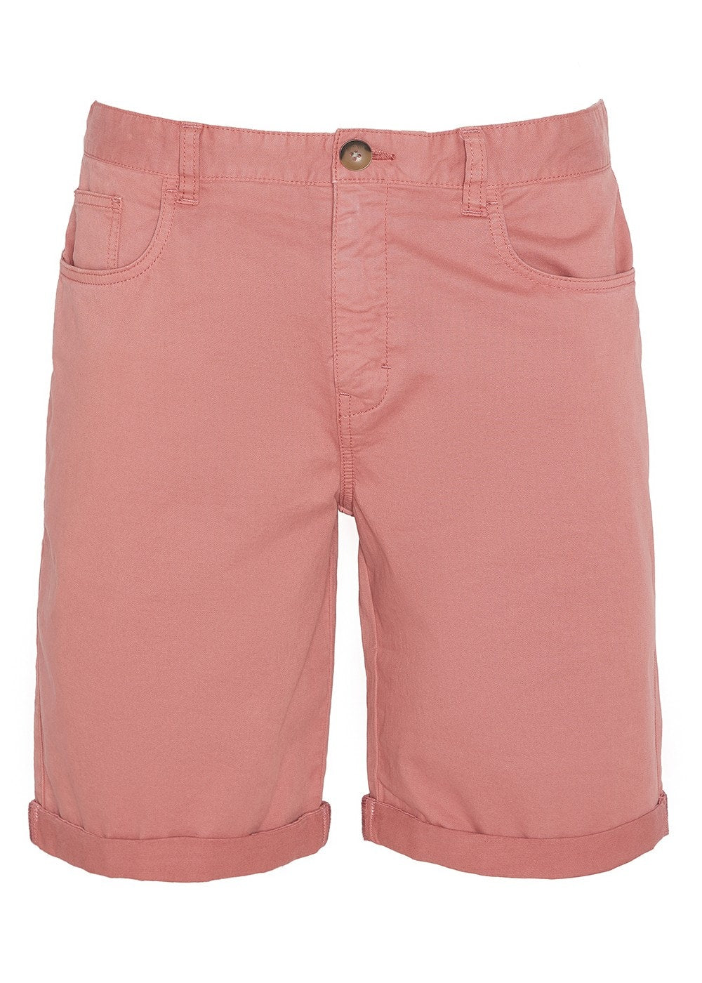 Overdyed Twill Shorts - Pink Clay - 5