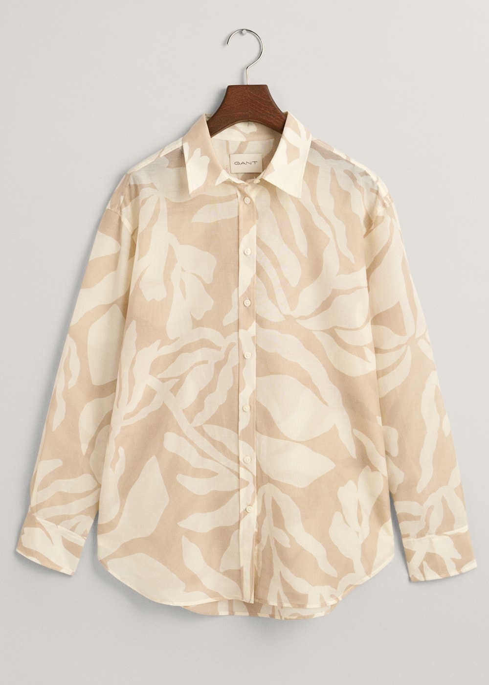 Palm Cotton Silk Shirt - Dry Sand - 6