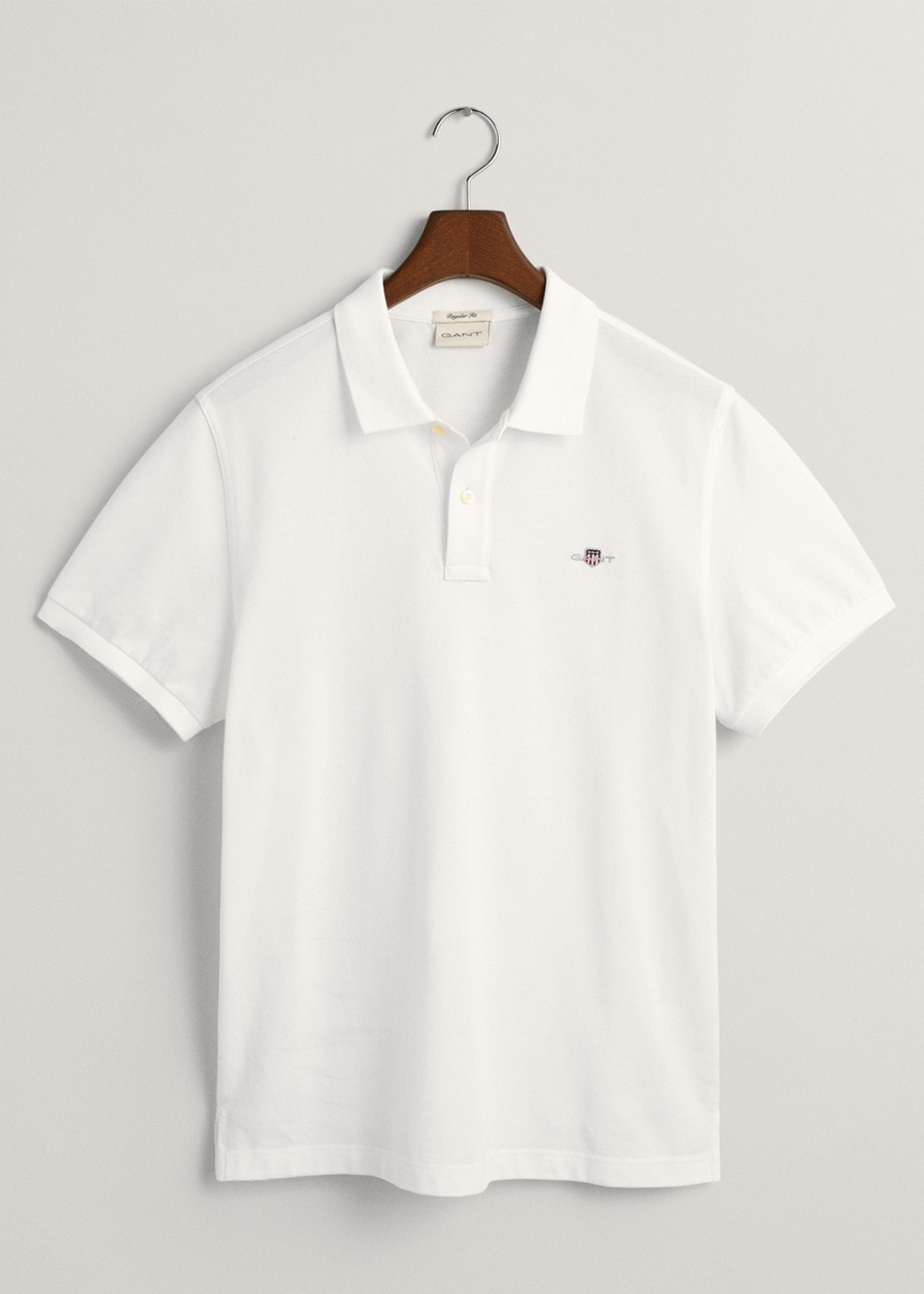 Shield Pique Polo - White - 5