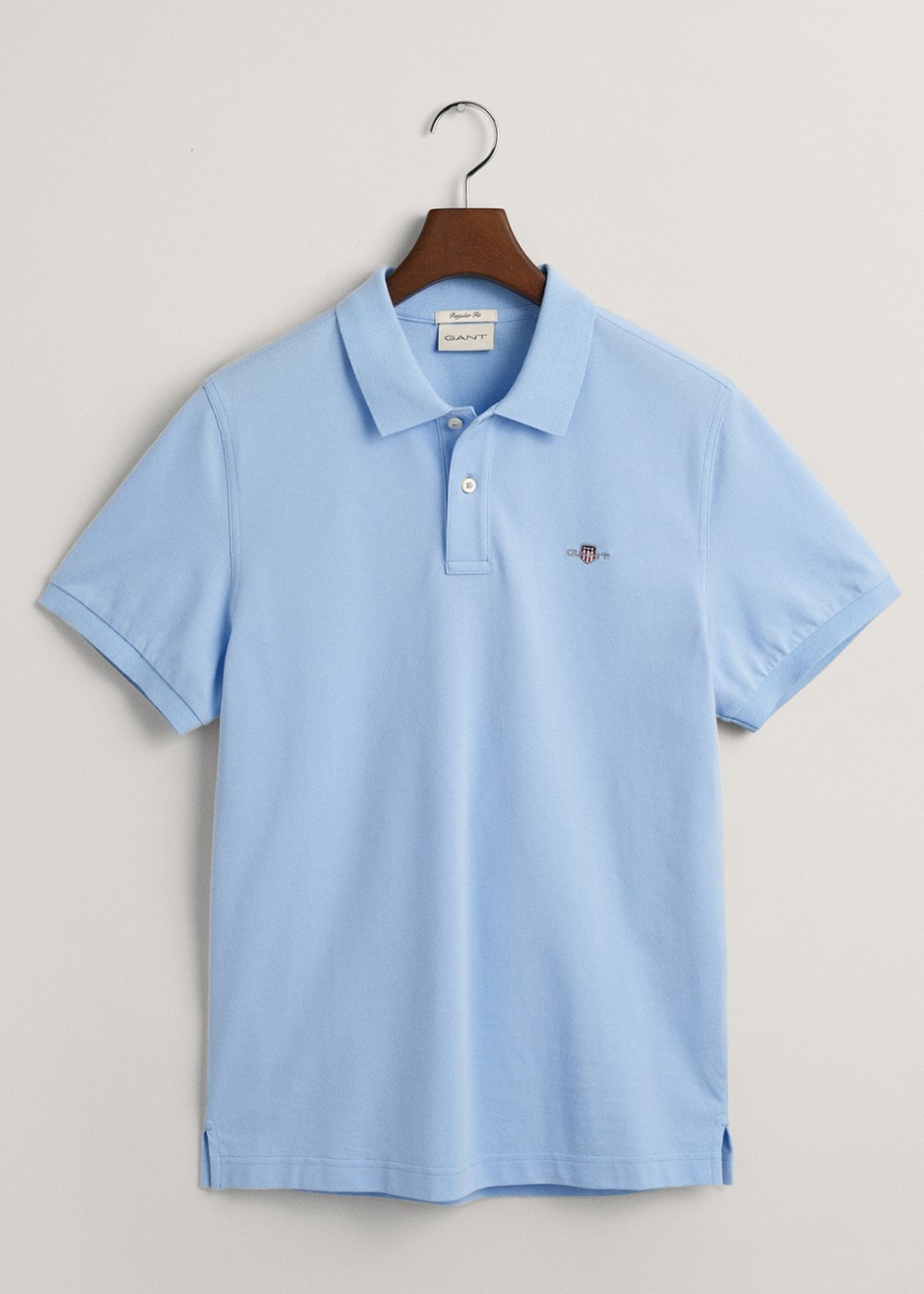 Shield Pique Polo - Capri Blue - 5