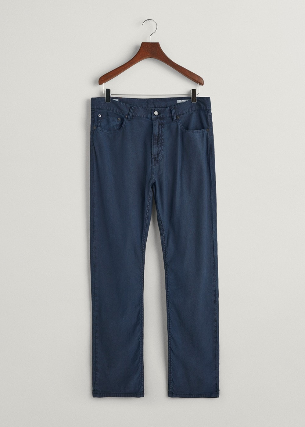 Cotton Linen Jeans - Marine - 4