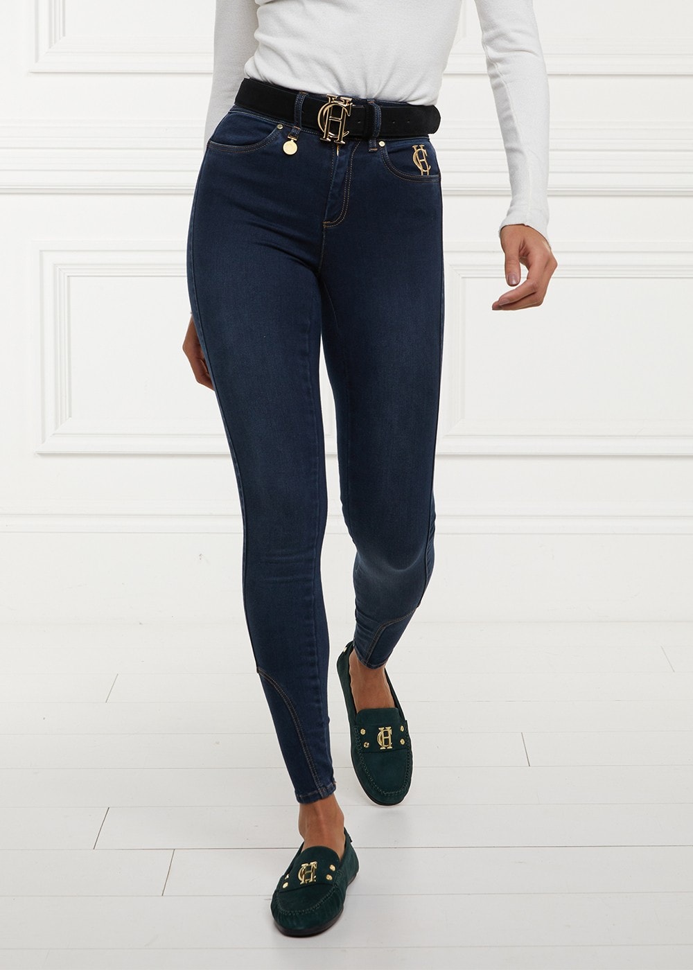 Jodhpur Jeans - Deep Indigo - 4