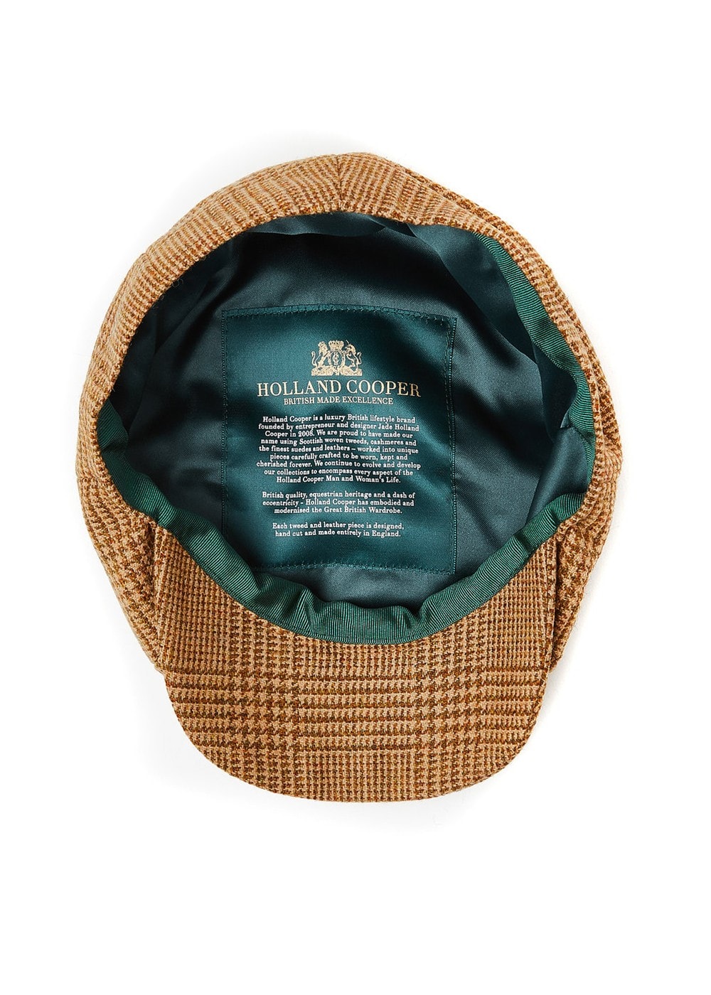 Baker Boy Tweed Cap - Tawny - 6