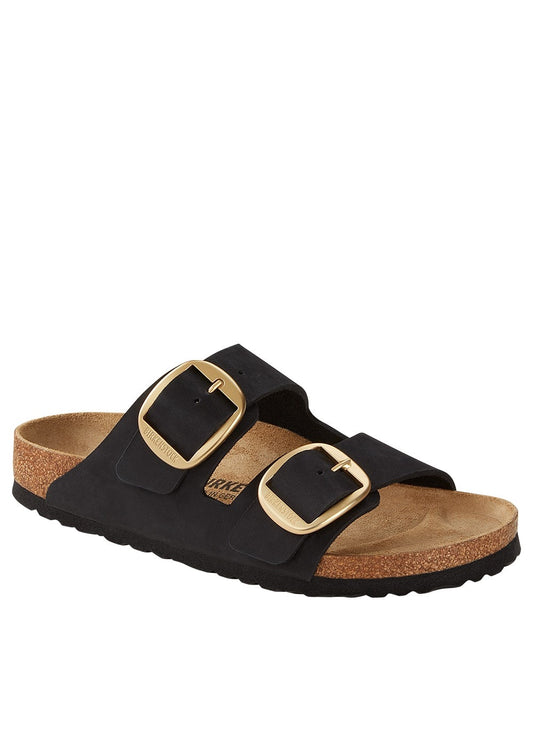 Arizona Big Buckle Sandals - Black - 1