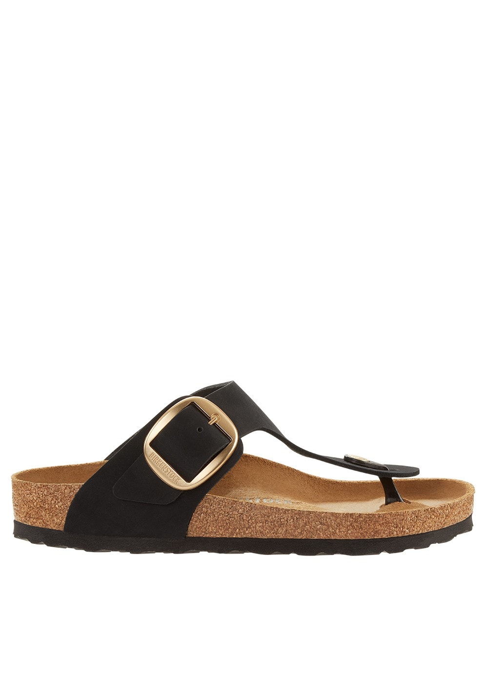 Gizeh Big Buckle Sandals - Black - 2