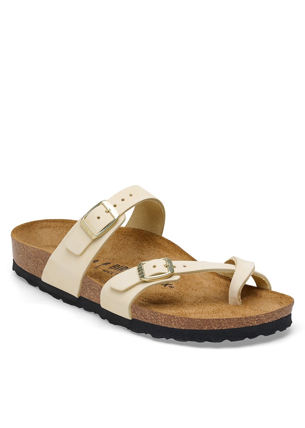 Mayari Nubuck Sandals - Ecru - 1