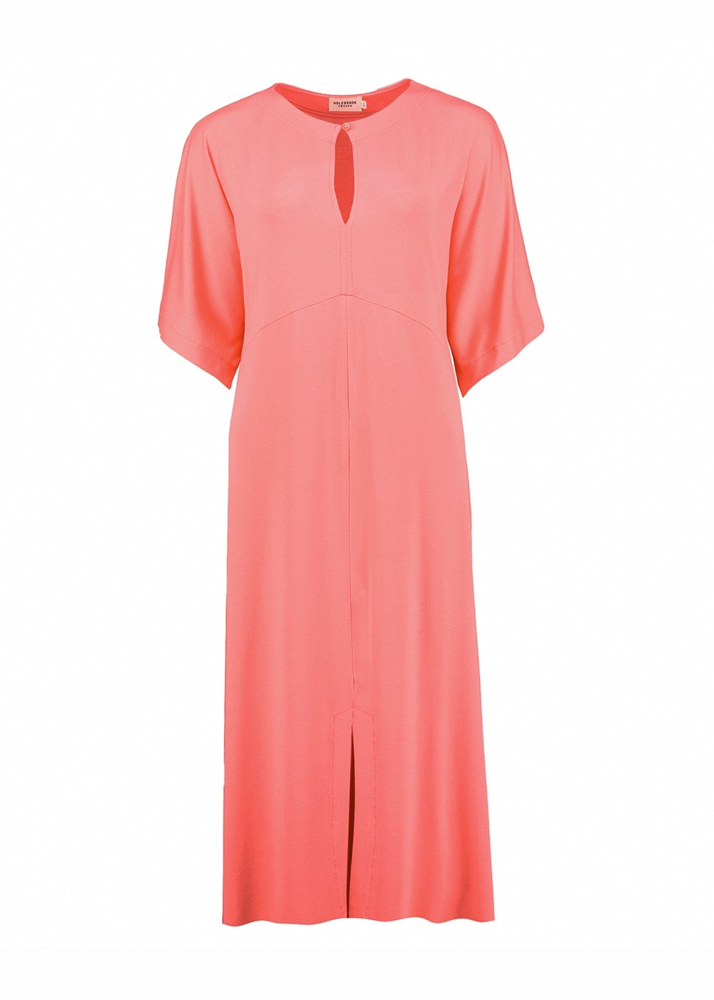 Asta Midi Dress - Coral Pink - 5