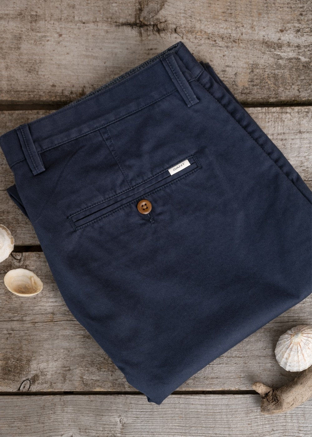 Cotton Linen Jeans - Marine - 5