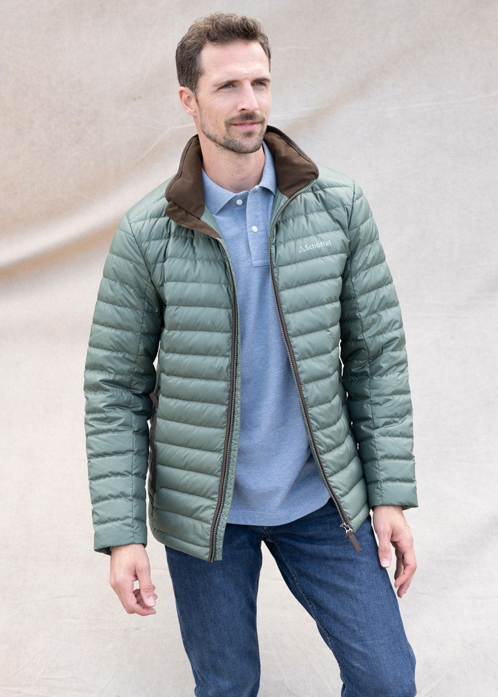 Hallaton Down Jacket - Pine Green - 2