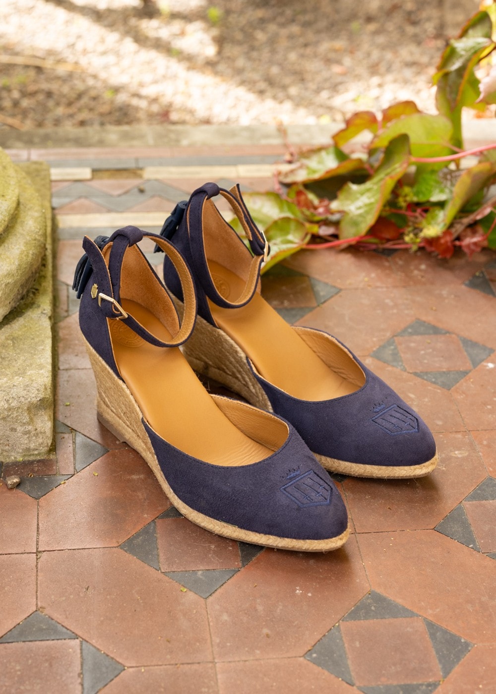 Monaco Wedge - Navy - 2