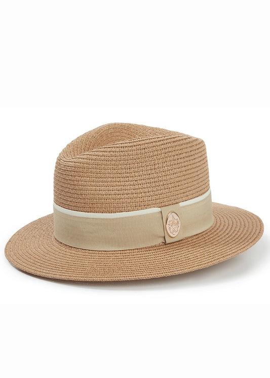 Orford Fedora - Natural and Fawn - 1